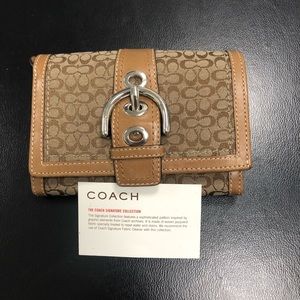 💯Coach Signature Collection Wallet